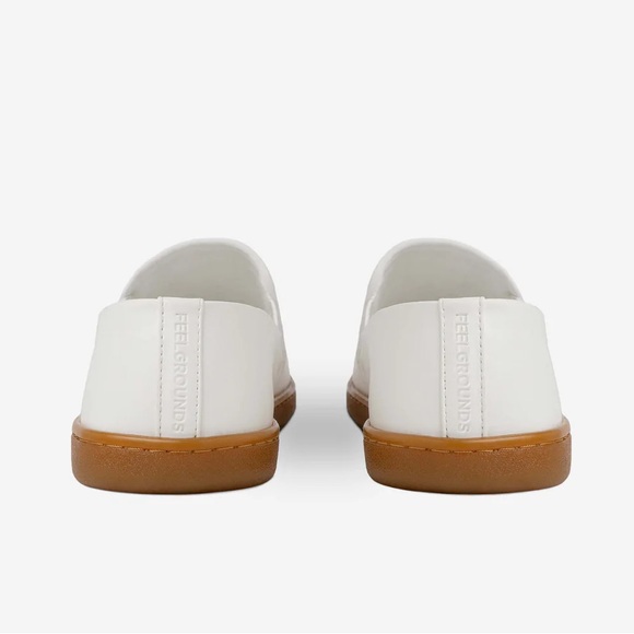 Feelgrounds size 41 minimal barefoot droptop luxe white gumsole - Picture 5 of 10